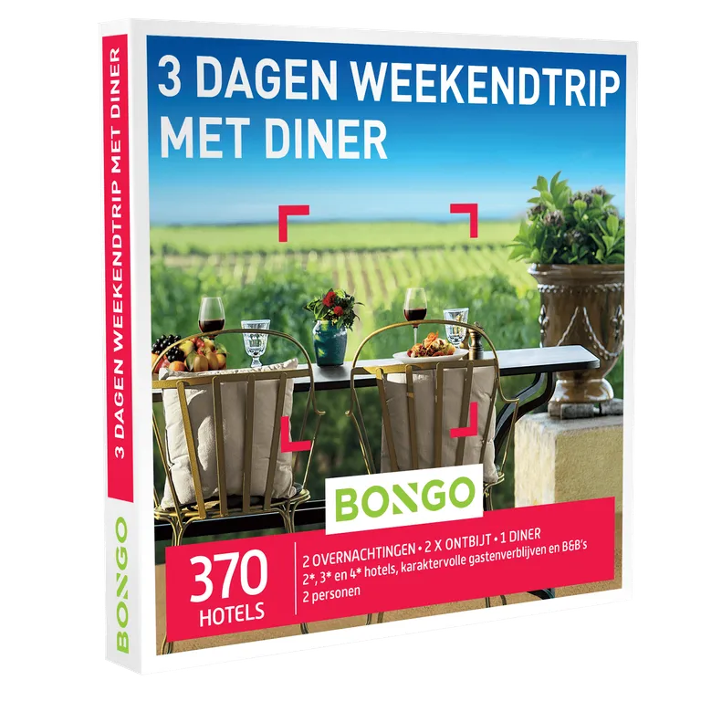 Bongo - Weekendtrip 3 dagen met diner