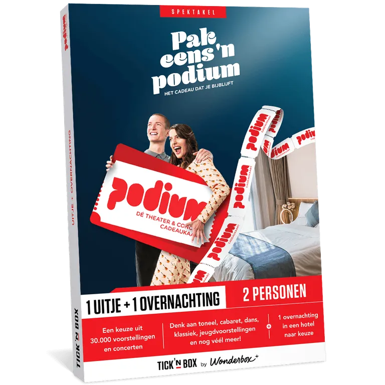Wonderbox - Pak eens 'n podium