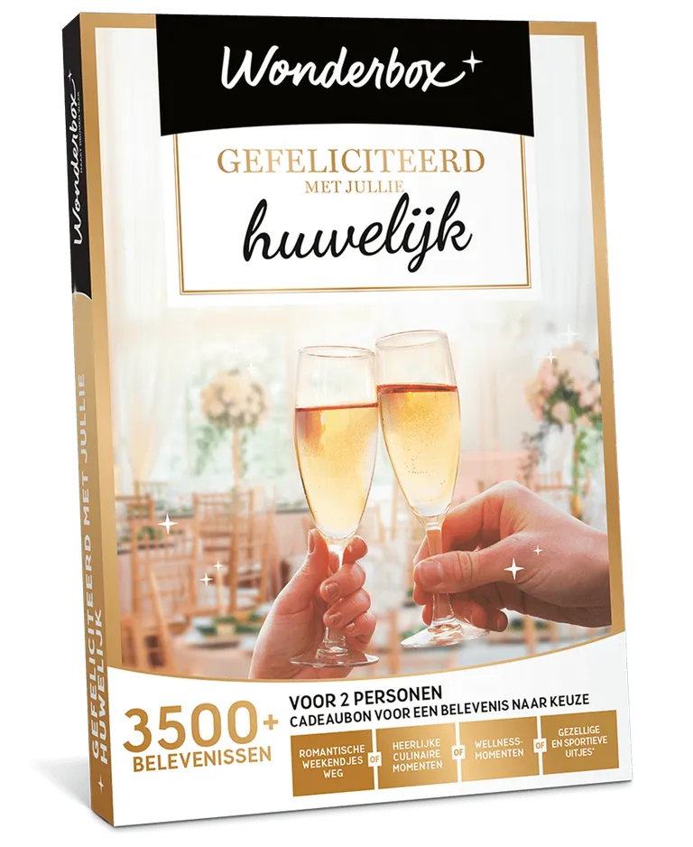 Wonderbox - Gefeliciteerd met jullie huwelijk