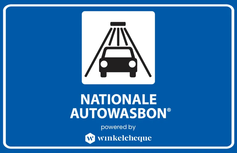 Winkelcheque X Autowasbon
